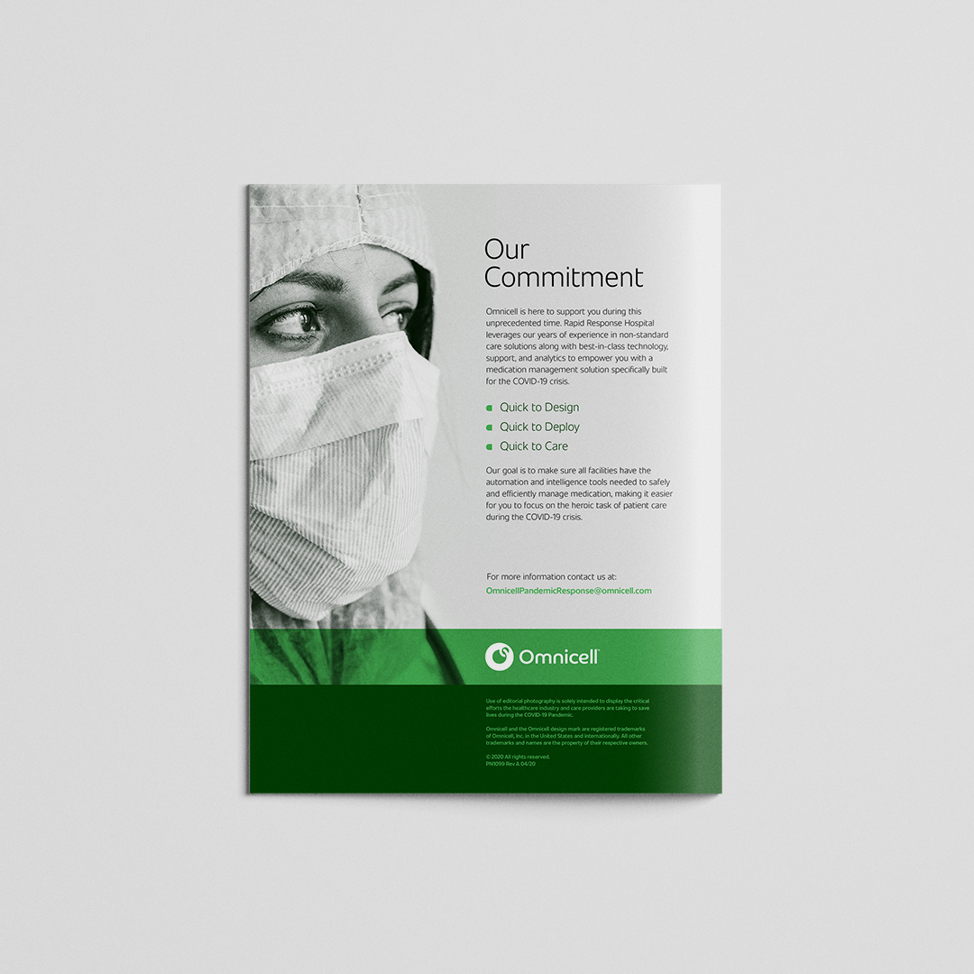 omnicell covid response brochure back